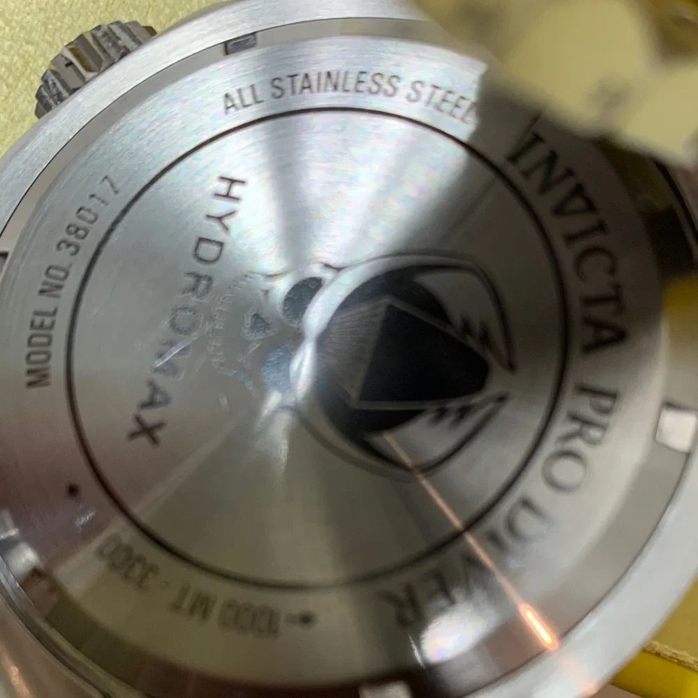 Invicta Two-Tone Rose Gold and Black Hydromax Dive Watch